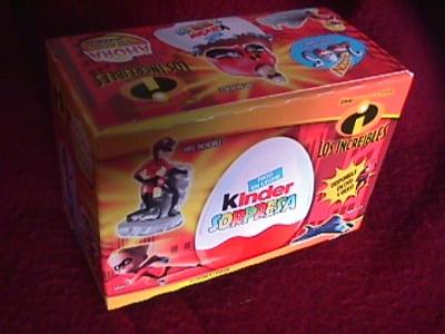 Kinder Eggs made in Argentina