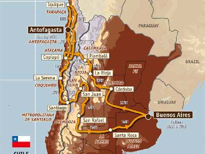 Dakar Rally 2010 Argentina and Chile