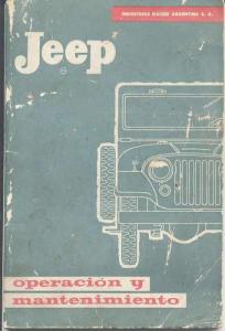 Jeep Kaiser IKA printed in Argentina