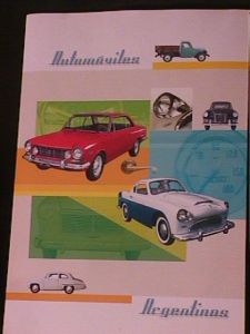 Rare Stamps and Rare Vintage Cars from Argentina