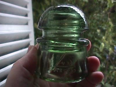 Glass Insulator made in Argentina