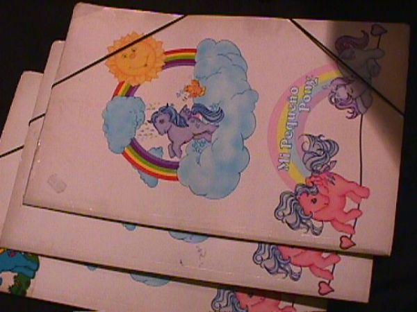My Little Pony made in  Argentina. School folders