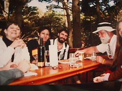 Bob Frassinetti & family with friends.